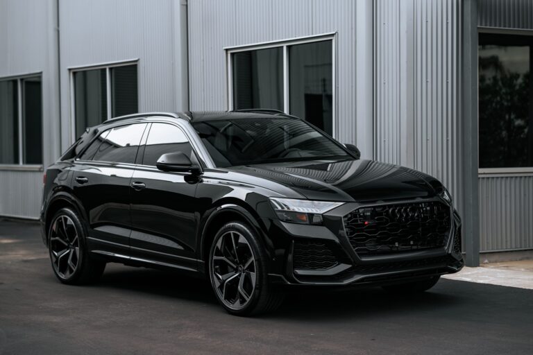 Mythos Black Metallic Audi RS Q8 – Multi-Stage Paint Correction, PPF, Ceramic Coating