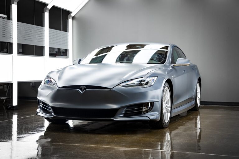 Stealth Tesla Model S w/ UP Refresh – Premium Ceramic Window Tint, PPF, Ceramic Coating