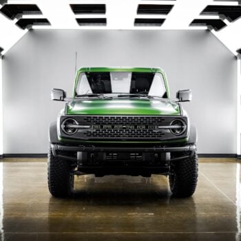 Eruption Green Ford Bronco Badlands Sasquatch: Full Satin XPEL Stealth PPF and Matte Ceramic Coating at Bulletproof Auto Spa