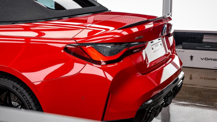 Toronto Red Metallic BMW G83 M4 Competition xDrive - Paint Protection Film (PPF), Ceramic Window Tint, Ceramic Coating and More