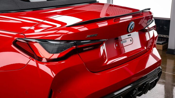 Toronto Red Metallic BMW G83 M4 Competition xDrive - Paint Protection Film (PPF), Ceramic Window Tint, Ceramic Coating and More