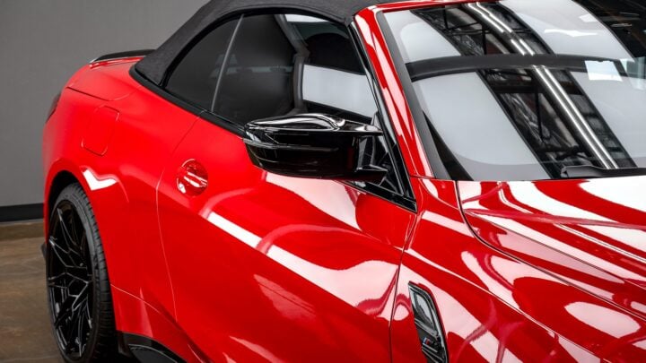 Toronto Red Metallic BMW G83 M4 Competition xDrive - Paint Protection Film (PPF), Ceramic Window Tint, Ceramic Coating and More