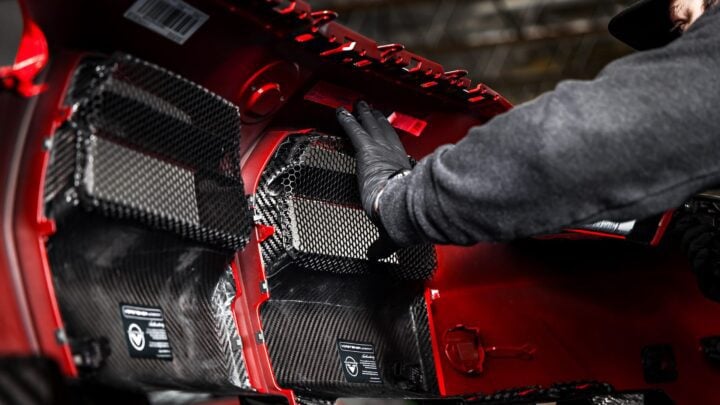 Toronto Red Metallic BMW G83 M4 Competition xDrive - Paint Protection Film (PPF), Ceramic Window Tint, Ceramic Coating and More