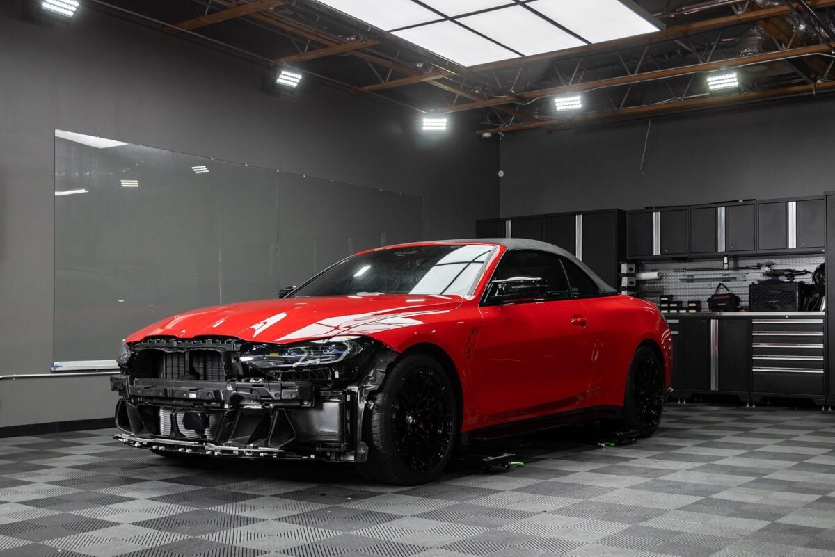 Toronto Red Metallic BMW G83 M4 Competition xDrive - Paint Protection Film (PPF), Ceramic Window Tint, Ceramic Coating and More