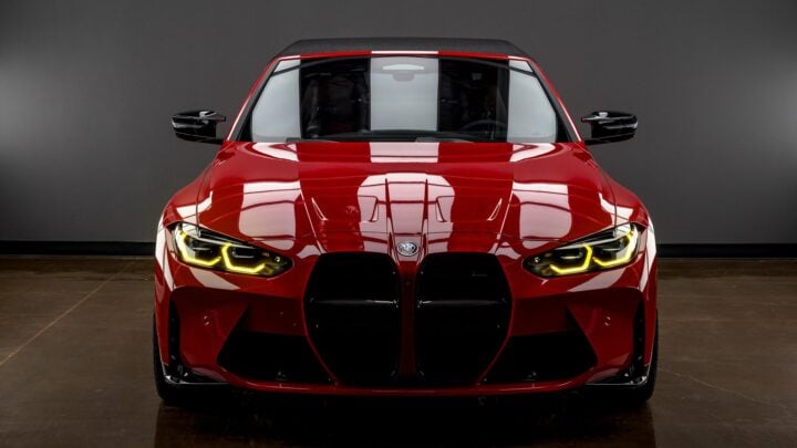 Toronto Red Metallic BMW G83 M4 Competition xDrive - Paint Protection Film (PPF), Ceramic Window Tint, Ceramic Coating and More