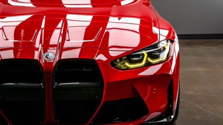 Toronto Red Metallic BMW G83 M4 Competition xDrive - Paint Protection Film (PPF), Ceramic Window Tint, Ceramic Coating and More