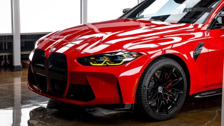 Toronto Red Metallic BMW G83 M4 Competition xDrive - Paint Protection Film (PPF), Ceramic Window Tint, Ceramic Coating and More