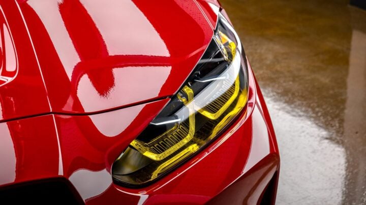 Toronto Red Metallic BMW G83 M4 Competition xDrive - Paint Protection Film (PPF), Ceramic Window Tint, Ceramic Coating and More