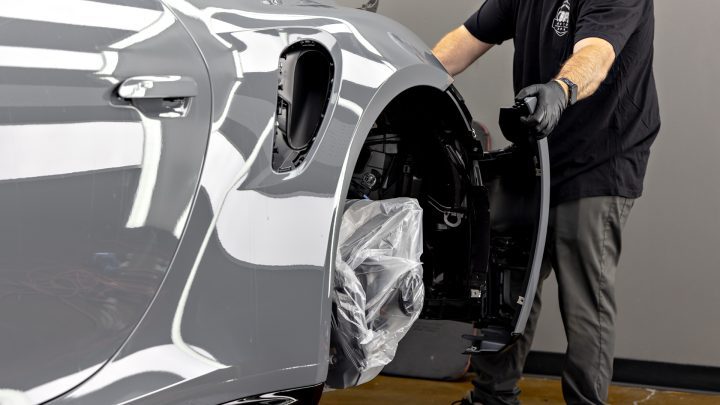 Arctic Grey 992 Porsche 911 Turbo S - PPF, nano-ceramic window tint and ceramic coating