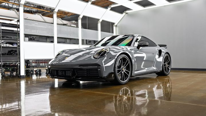 Arctic Grey 992 Porsche 911 Turbo S - PPF, nano-ceramic window tint and ceramic coating
