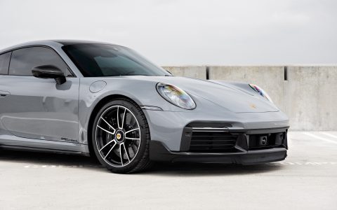 Arctic Grey 992 Porsche 911 Turbo S - PPF, nano-ceramic window tint and ceramic coating