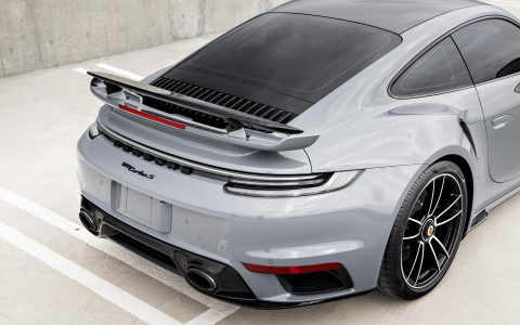 Arctic Grey 992 Porsche 911 Turbo S - PPF, nano-ceramic window tint and ceramic coating
