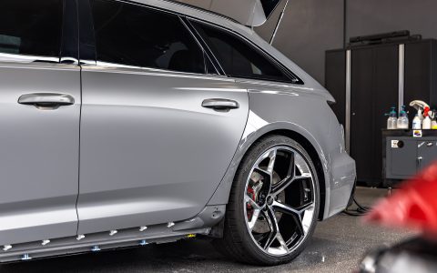 Stealth Audi RS6 Avant - XPEL Stealth PPF and nano-ceramic window tint