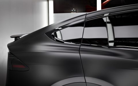 DYNOblack-matte Model X - PPF, Window tint and matte ceramic coating 13 BPAS Bijan Tesla Model X 1920px web Image 13