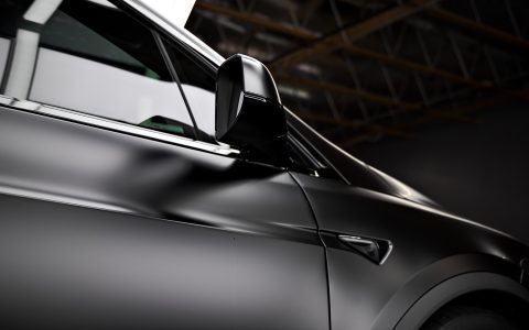 DYNOblack-matte Model X - PPF, Window tint and matte ceramic coating 7 BPAS Bijan Tesla Model X 1920px web Image 7