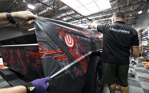 Custom Design Circuit Board Cybertruck - Nano-ceramic window tint and Full printed wrap 20 Custom Design Circuit Board Cybertruck - Nano-ceramic window tint and Full printed wrap