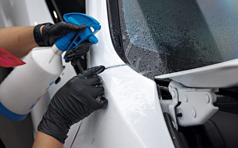 White Lexus LC500 - XPEL Ultimate Plus PPF and Ceramic coating