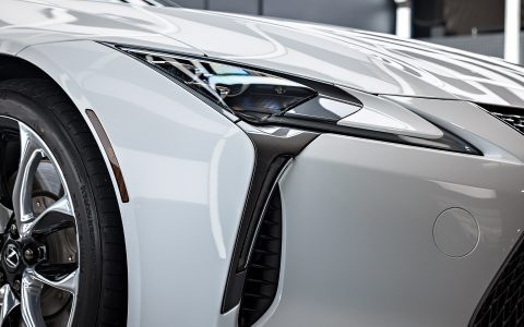 White Lexus LC500 - XPEL Ultimate Plus PPF and Ceramic coating