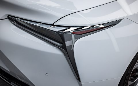 White Lexus LC500 - XPEL Ultimate Plus PPF and Ceramic coating