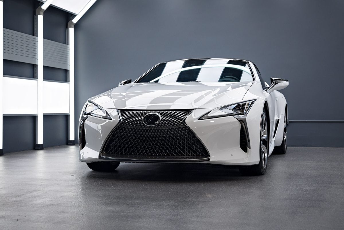 White Lexus LC500 – XPEL Ultimate Plus PPF and Ceramic coating