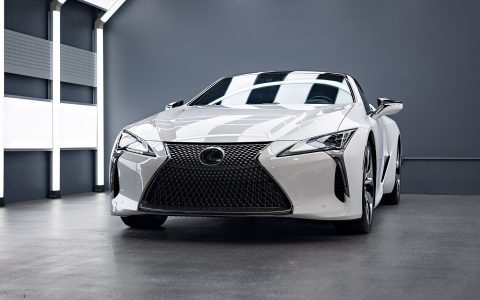 White Lexus LC500 - XPEL Ultimate Plus PPF and Ceramic coating