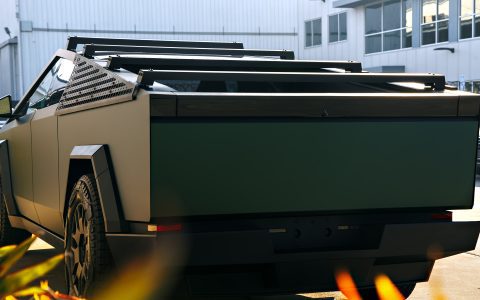 Satin Forest Green Cybertruck - PPF and Full vehicle matte ceramic coating