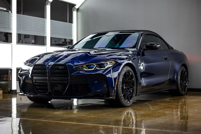 Portimao Blue Metallic BMW G83 M4 Competition: Multi-Stage Paint Protection, XPEL PPF and Professional-Grade Ceramic Coating