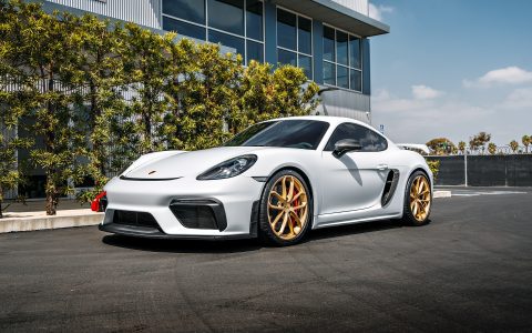 White 718 Porsche Cayman GT4 - PPF, Window Tint and Ceramic Coating