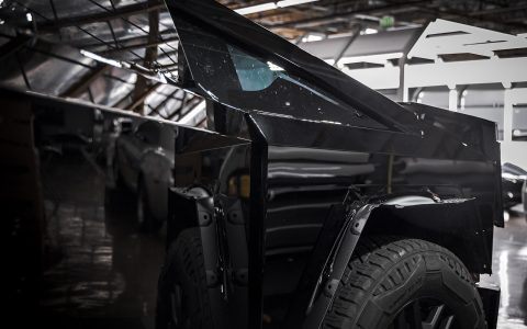 Gloss Black Cybertruck - PPF, Window tinting and ceramic coating