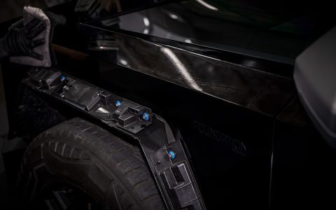 Gloss Black Cybertruck - PPF, Window tinting and ceramic coating