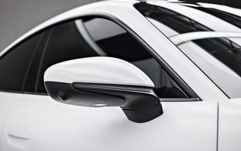 White Porsche Taycan - PPF, nano-ceramic window tint and ceramic coating 23 White Porsche Taycan - PPF, nano-ceramic window tint and ceramic coating