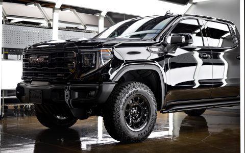 GMC Sierra 1500 AT4X - Multi-stage paint correction, XPEL Ultimate Plus PPF and ceramic coating