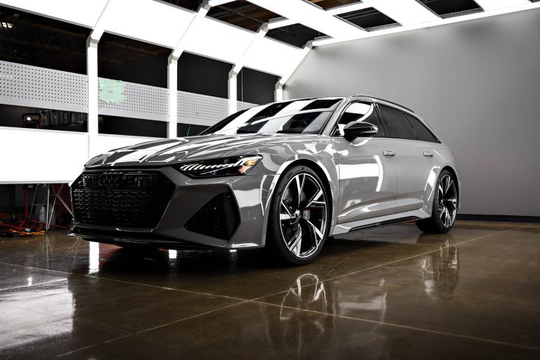 Audi RS6 Avant – high-gloss polish, PPF and Ceramic Coating