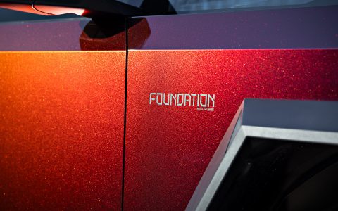 Obsidian Red Cybertruck - Full vehicle PURE Colored PPF