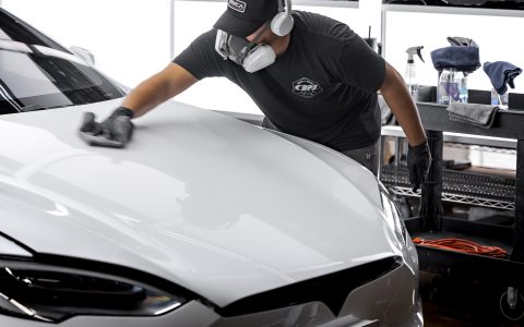 DYNOPrism Model S Plaid - Multi-Stage Paint Correction, PPF, window tint, Emblem blackout and More