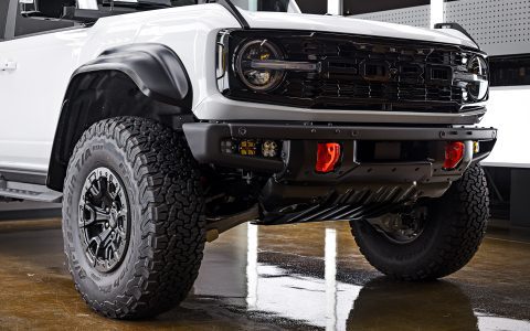 White Ford Bronco Raptor - XPEL Ultimate Plus PPF, Ceramic Coating and nano-ceramic window tint