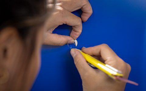 Satin Wave Blue Model S - Full vehicle color-change vinyl wrap and matte ceramic coating