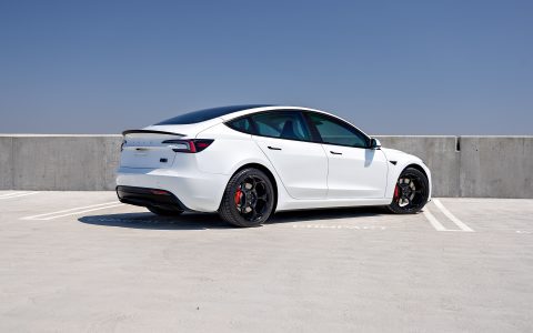 White Highland Model 3 Performance - Full front-end XPEL Ultimate Plus PPF