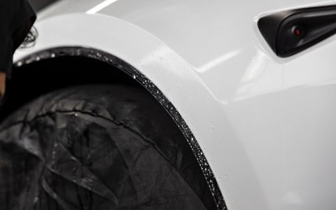 White Highland Model 3 Performance - Full front-end XPEL Ultimate Plus PPF