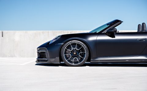 Stealth 992 Porsche 911 Turbo S Cabriolet - PPF, ceramic coating, Window tinting