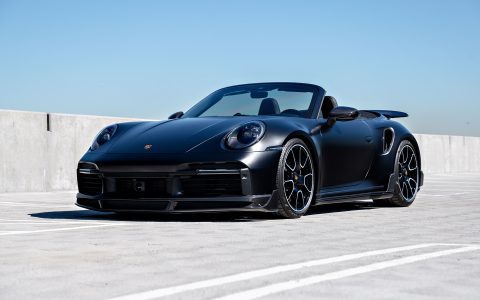 Stealth 992 Porsche 911 Turbo S Cabriolet - PPF, ceramic coating, Window tinting