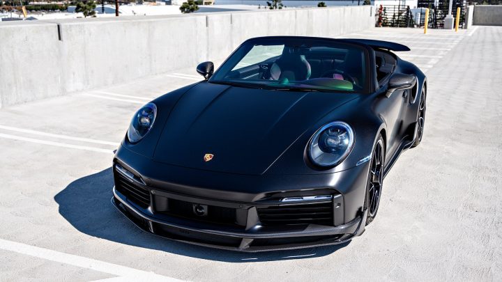 Stealth 992 Porsche 911 Turbo S Cabriolet - PPF, ceramic coating, Window tinting