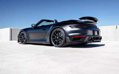 Stealth 992 Porsche 911 Turbo S Cabriolet - PPF, ceramic coating, Window tinting