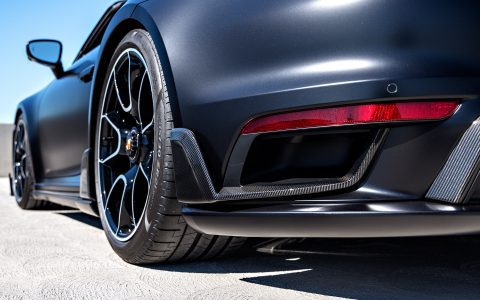 Stealth 992 Porsche 911 Turbo S Cabriolet - PPF, ceramic coating, Window tinting