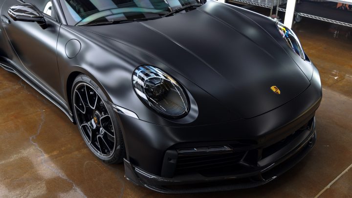 Stealth 992 Porsche 911 Turbo S Cabriolet - PPF, ceramic coating, Window tinting