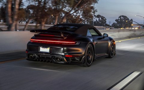 Stealth 992 Porsche 911 Turbo S Cabriolet - PPF, ceramic coating, Window tinting