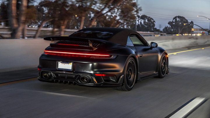 Stealth 992 Porsche 911 Turbo S Cabriolet - PPF, ceramic coating, Window tinting