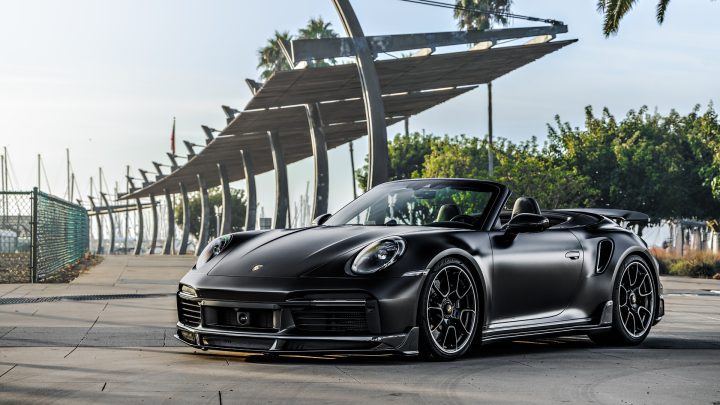Stealth 992 Porsche 911 Turbo S Cabriolet - PPF, ceramic coating, Window tinting
