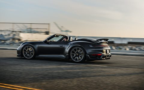 Stealth 992 Porsche 911 Turbo S Cabriolet - PPF, ceramic coating, Window tinting