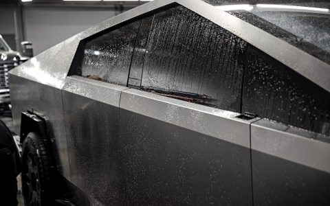 Matte Black Cybertruck - PURE Frozen Black Colored PPF and matte ceramic coating